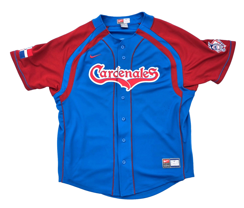 Nike WBC Albert Pujols Cardenales Genuine Merchandise Men's Jersey Size Medium